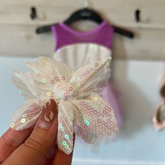 Revolution Dancewear Listen With Your Heart ballet recital costume, Med Child - Picture 7 of 8